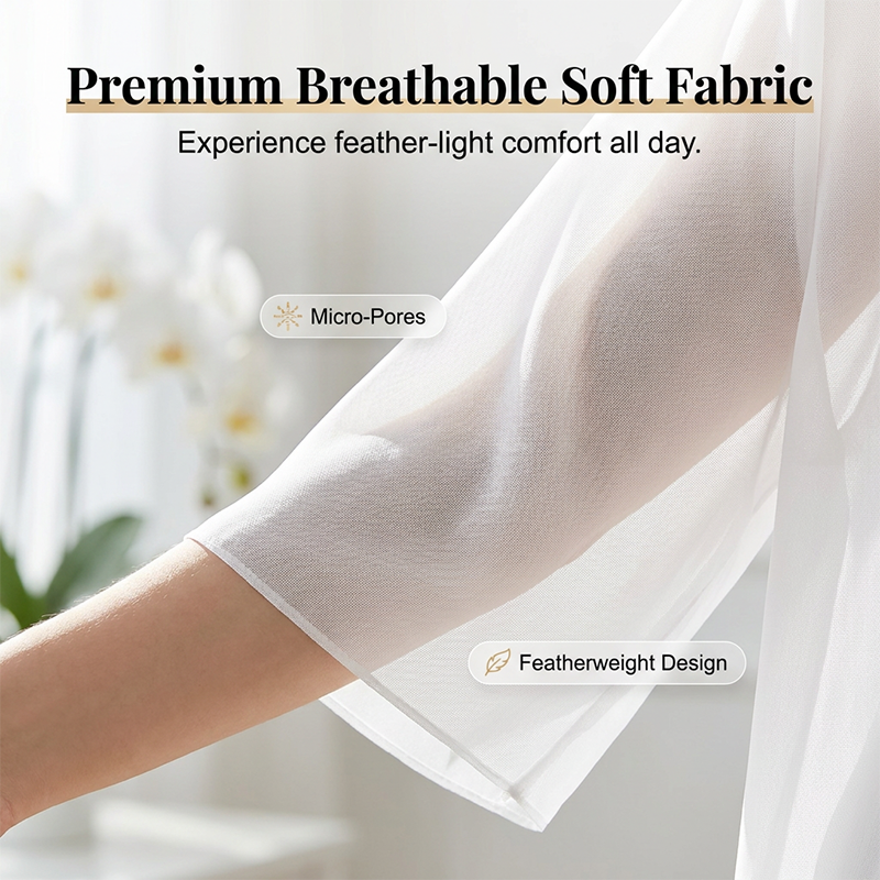🌟Leichte transparente offene Strickjacke