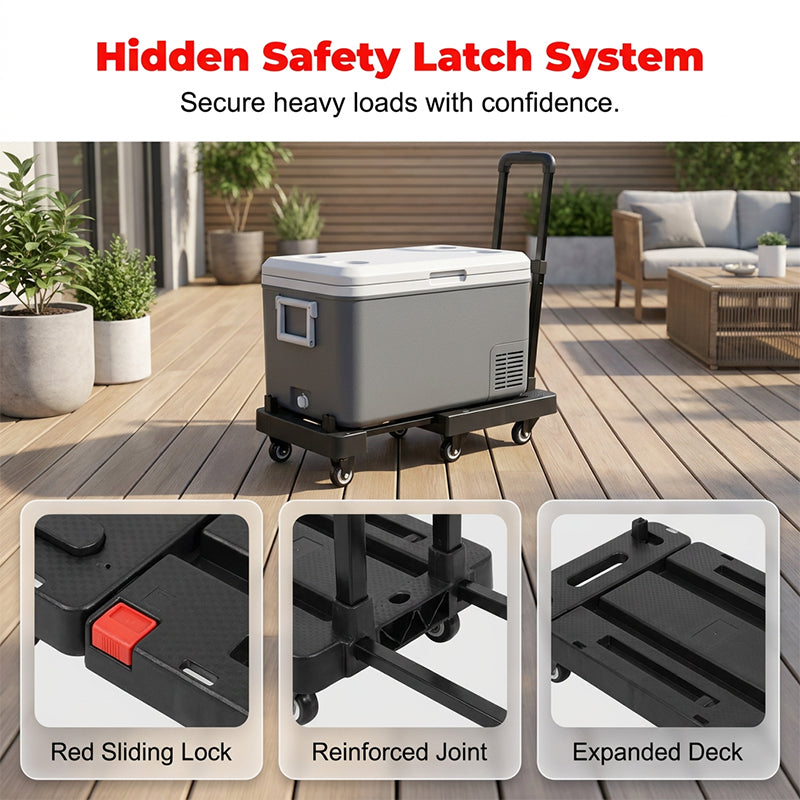 🥳2026 HOT SALE🥳💞50% OFF!✨ 💝Foldable, quiet handcart