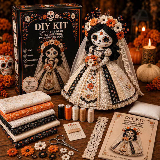 Gluschwein - 🎁 Neu eingetroffen: 49% Rabatt 🧵 Gruseliges Skelett-Bastelset