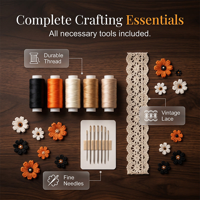 🎁 Neu eingetroffen: 49% Rabatt 🧵 Gruseliges Skelett-Bastelset
