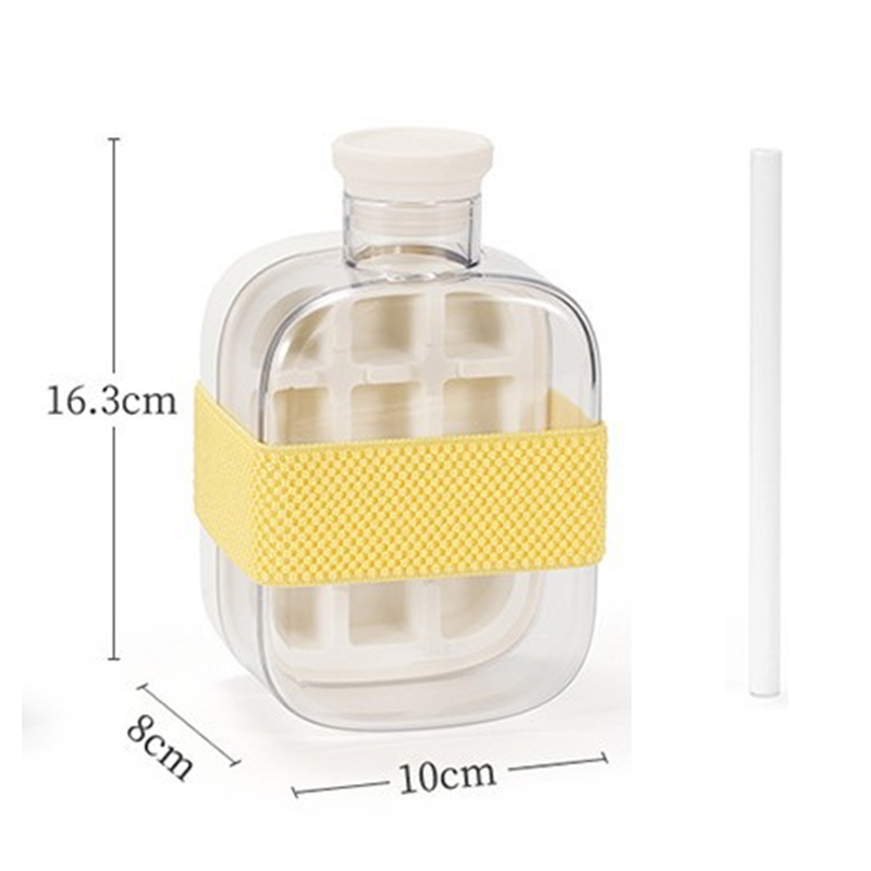 2-in-1 Eiswürfelbereiter-Wasserflasche
