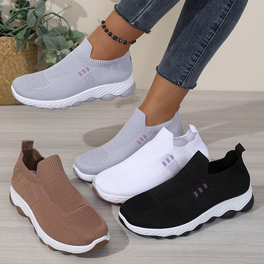 Gluschwein - Damen Slip-On atmungsaktive Wanderschuhe