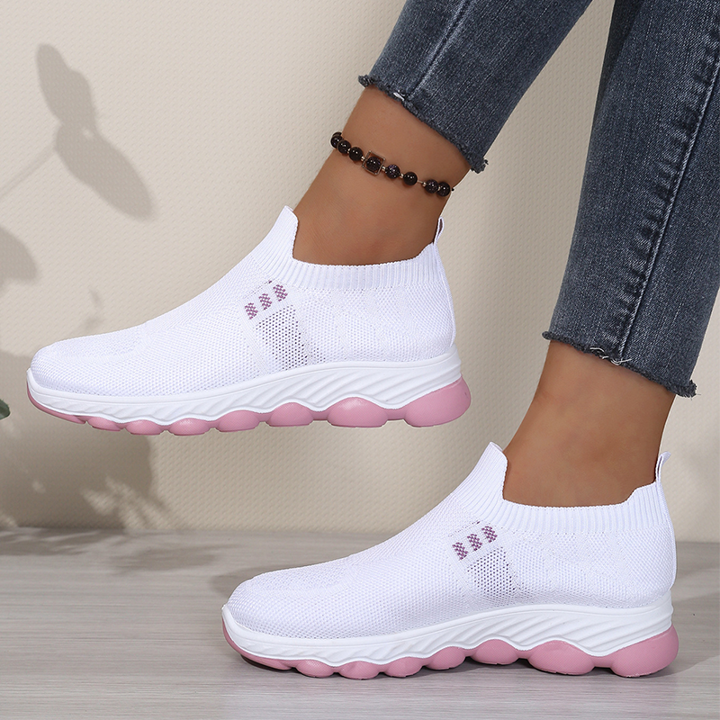 Damen Slip-On atmungsaktive Wanderschuhe