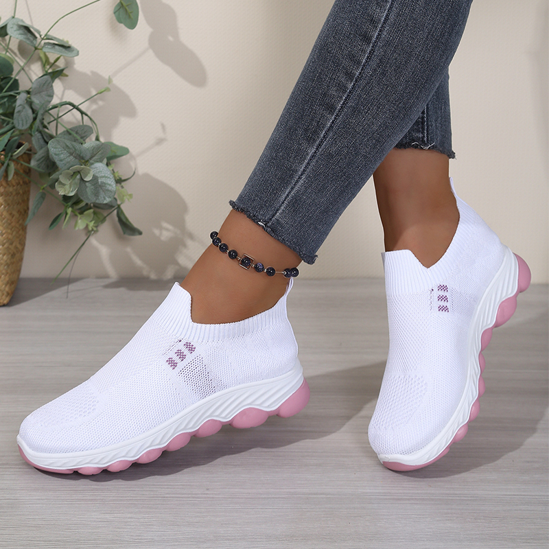 Damen Slip-On atmungsaktive Wanderschuhe