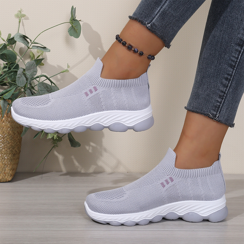 Damen Slip-On atmungsaktive Wanderschuhe