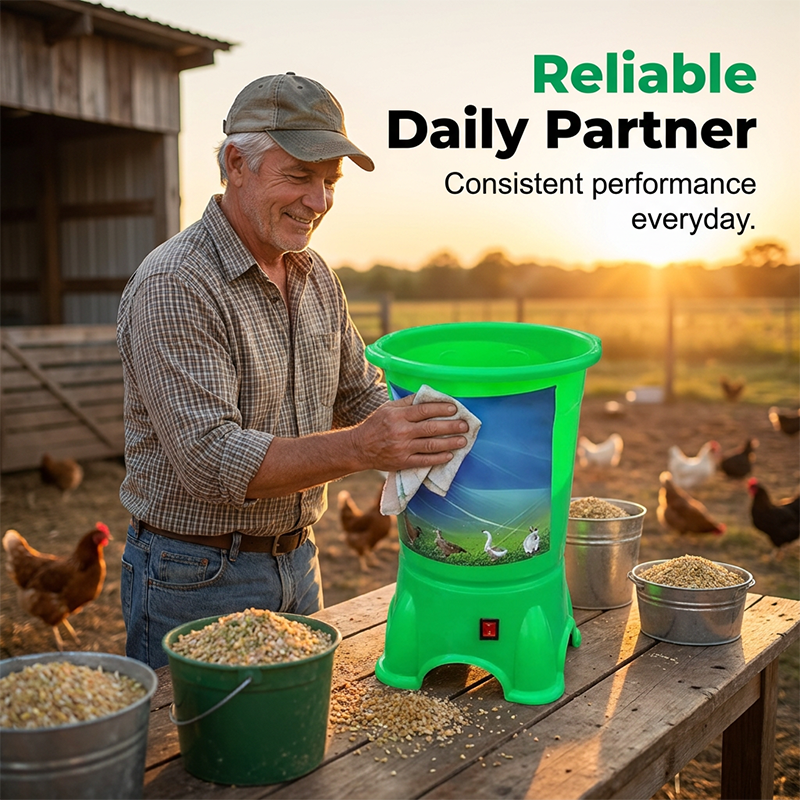 ⚡🐔 50% RABATT! Elektrische Futtermühle – Zerkleinert Mais, Getreide & Futter im Handumdrehen – Perfekt für Hühner, Enten & Geflügel 🔥🌾✨