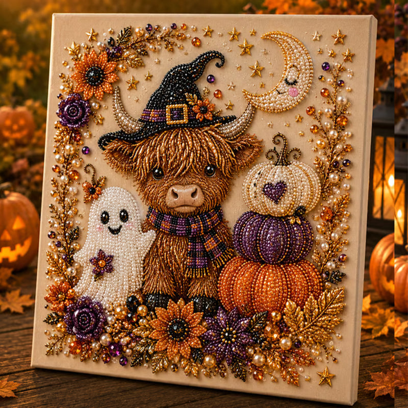 🔥Letzter Tag: 49 % Rabatt – 👻✨Halloween Geisterperlen-Bastelset