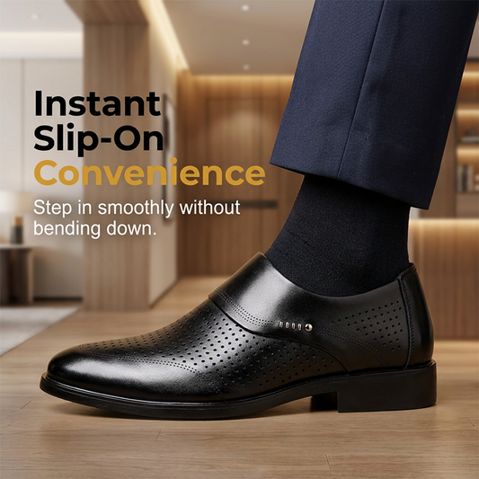 Gluschwein - 🎁Neuankömmling 50% RABATT💥Atmungsaktive Slip-On Herrenschuhe👞