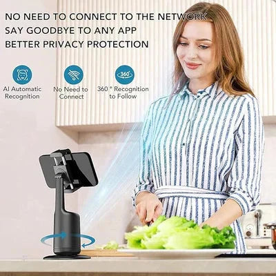 🔥Solange der Vorrat reicht 40 % Rabatt!🎉Weihnachtsgeschenk 360° Rotation Smart Auto Face Object Tracking Halterung