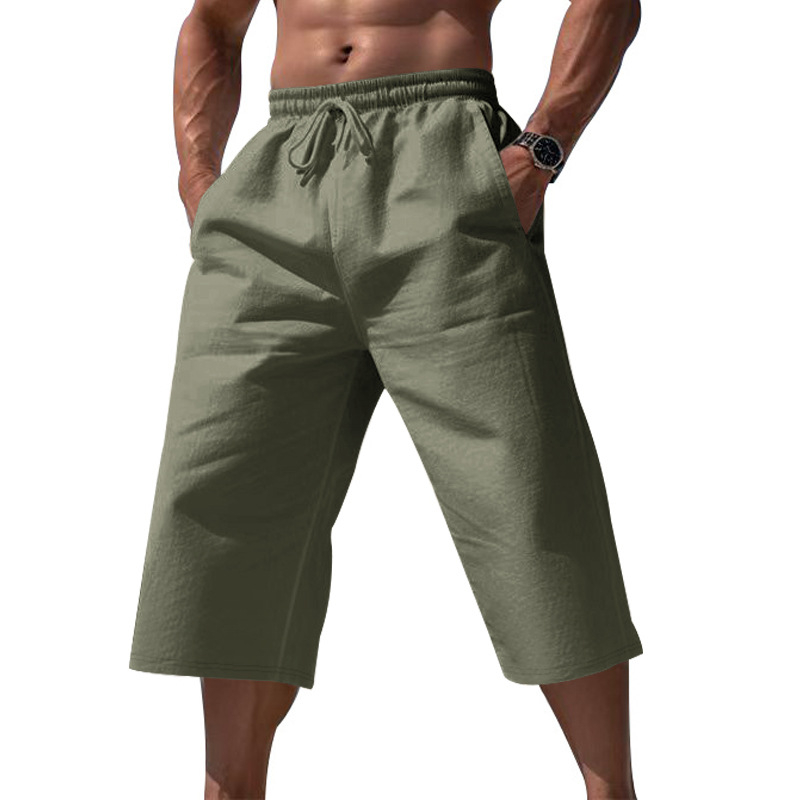 🔥Solange der Vorrat reicht 40 % Rabatt!🎉Atmungsaktive Cropped Loungehose