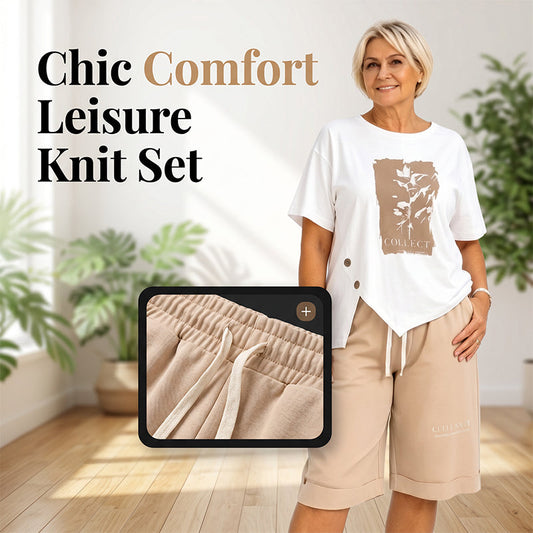 Gluschwein - Damen lässiges zweiteiliges Sommer-Shorts-Set