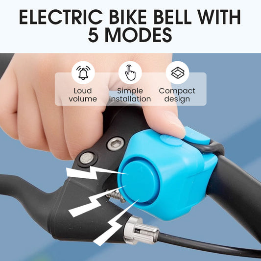 Gluschwein - Elektrische Fahrradklingel mit 5 Modi