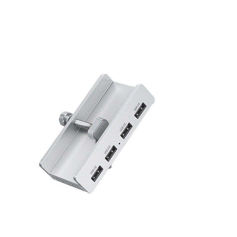 💥Begrenzte Zeit 50% Rabatt! 🖥️Schluss mit Kabelchaos! Klemm-USB-3.0-Hub aus Aluminiumlegierung – 4-Port-Dockingstation
