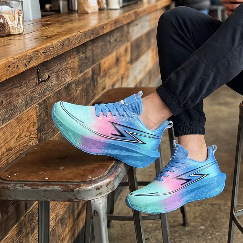 Atmungsaktive Mesh-Sneaker mit Dämpfungssohle für Sport & Freizeit