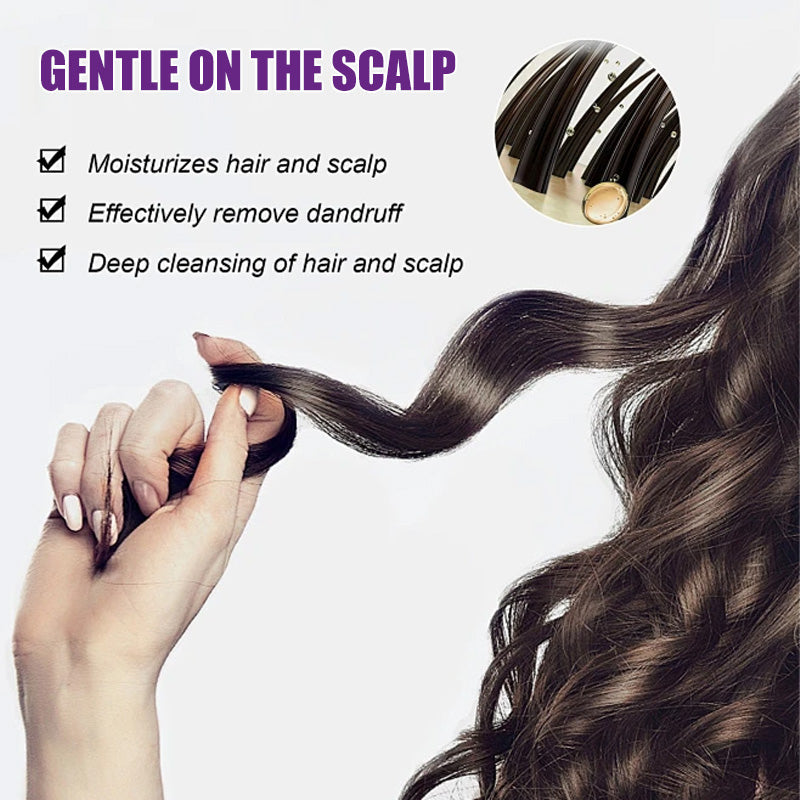 🎉 Nur für kurze Zeit: 50 % Rabatt! 🔥✨Feuchtigkeitsspendende, violette Haarmaske mit langanhaltendem Duft, Anti-Gelbstich-Intensivpflege für blondiertes Haar