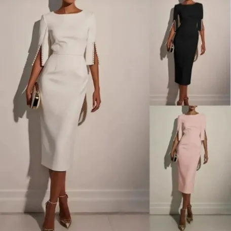 ⏳ Letzter Tag: 50 % Rabatt🔥👗Damen-Kleid in schmaler Passform
