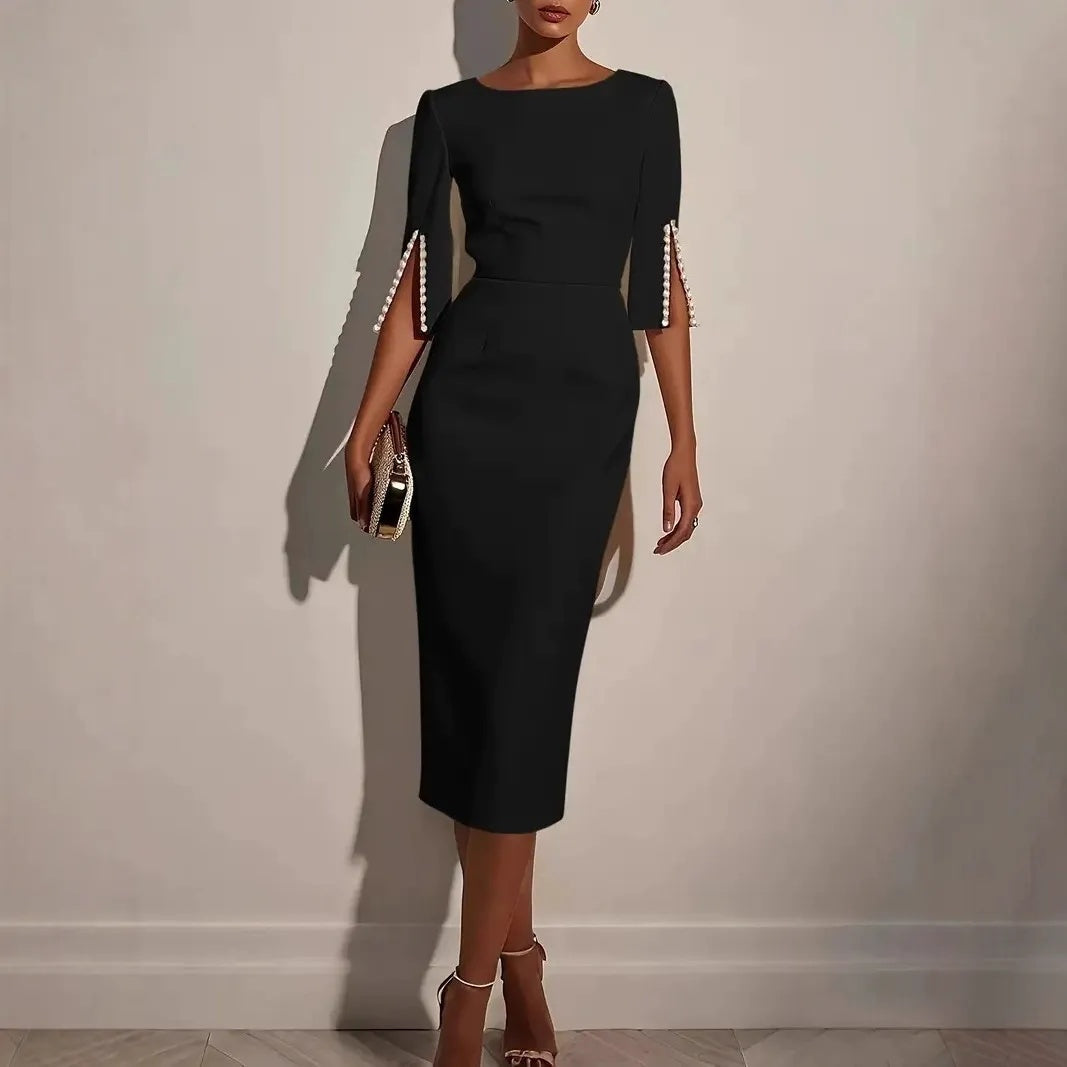 ⏳ Letzter Tag: 50 % Rabatt🔥👗Damen-Kleid in schmaler Passform