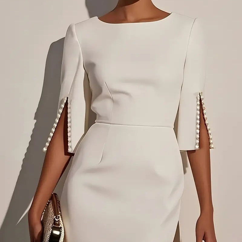 ⏳ Letzter Tag: 50 % Rabatt🔥👗Damen-Kleid in schmaler Passform