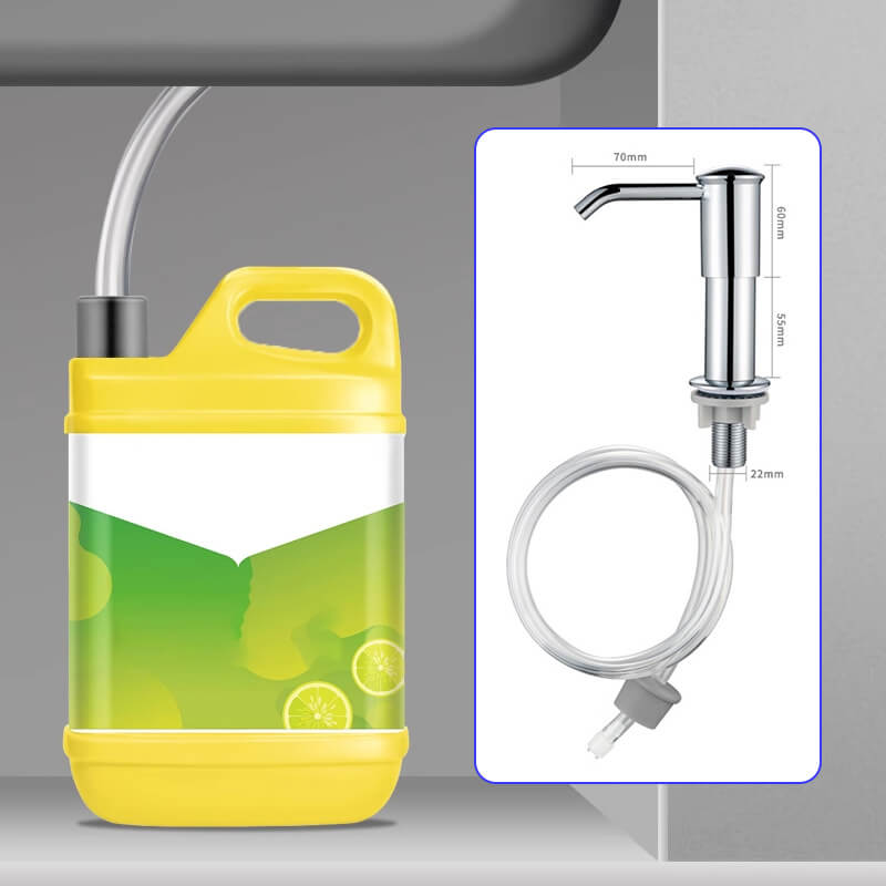 🧴 50% RABATT! 🚿 Verlängerungsrohr für Seifenspender – Flexibel, anpassbar & einfach zu montieren – Ideal für Reinigungsmittel & praktische Handhabung im Alltag 🧽