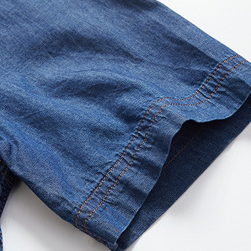 📢📢50%Rabatt!!!🎉✨🛍️2026 Denim-Hemd für Herren – kurzärmelig, lässiger Schnitt, vielseitig für Alltag & Freizeit 🌿