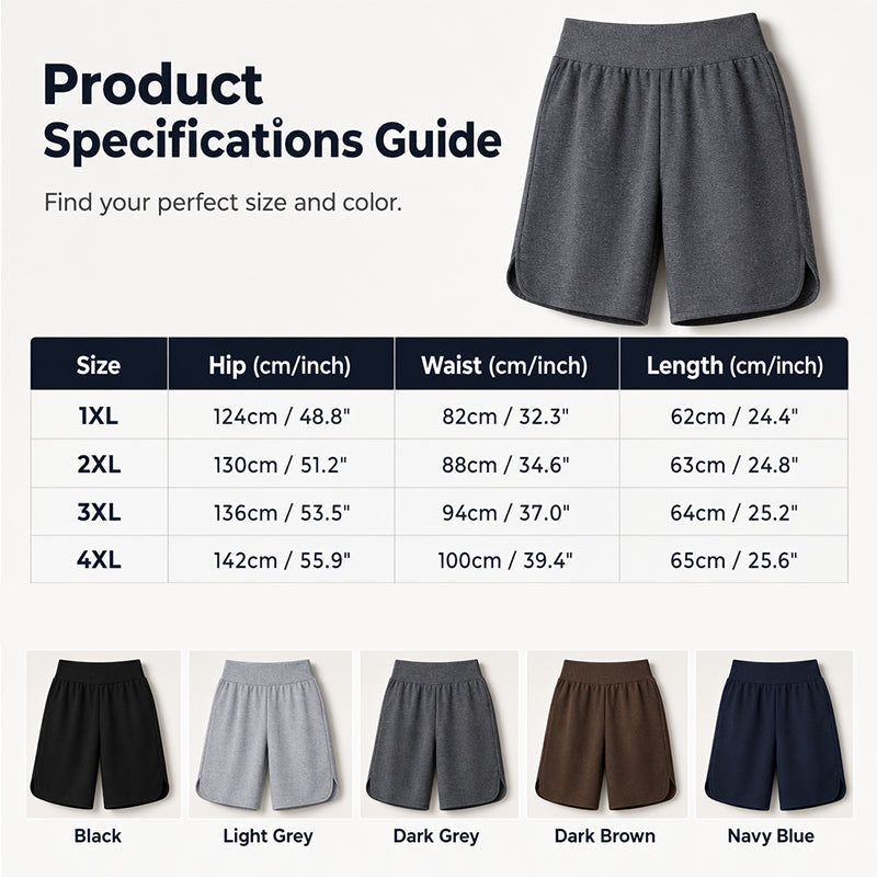 📢📢50% RABATT !!⏰Damen Lässige Weite-Bein Knielange Shorts