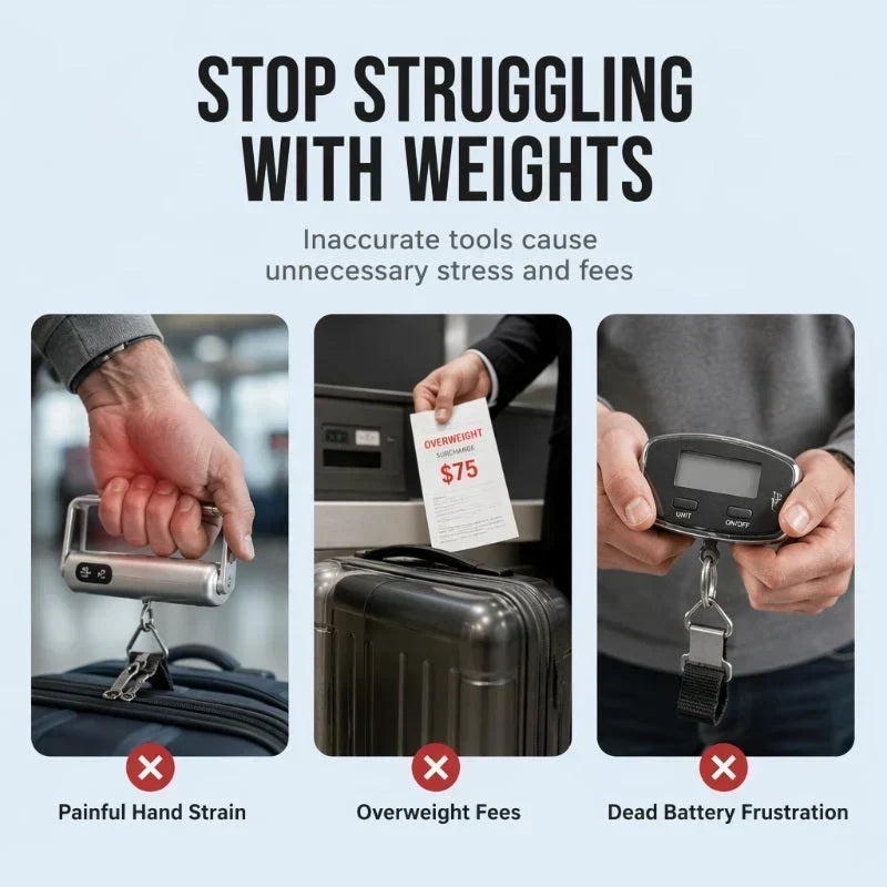 Gluschwein - 🧳 50% RABATT! ⚖️ Digitale Kofferwaage wiederaufladbar – Präzise, kompakt & einfach zu bedienen – Ideal zur Vermeidung von Übergepäckgebühren ✈️