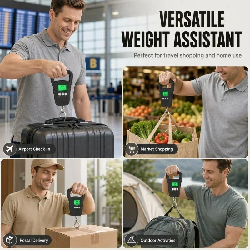 Gluschwein - 🧳 50% RABATT! ⚖️ Digitale Kofferwaage wiederaufladbar – Präzise, kompakt & einfach zu bedienen – Ideal zur Vermeidung von Übergepäckgebühren ✈️