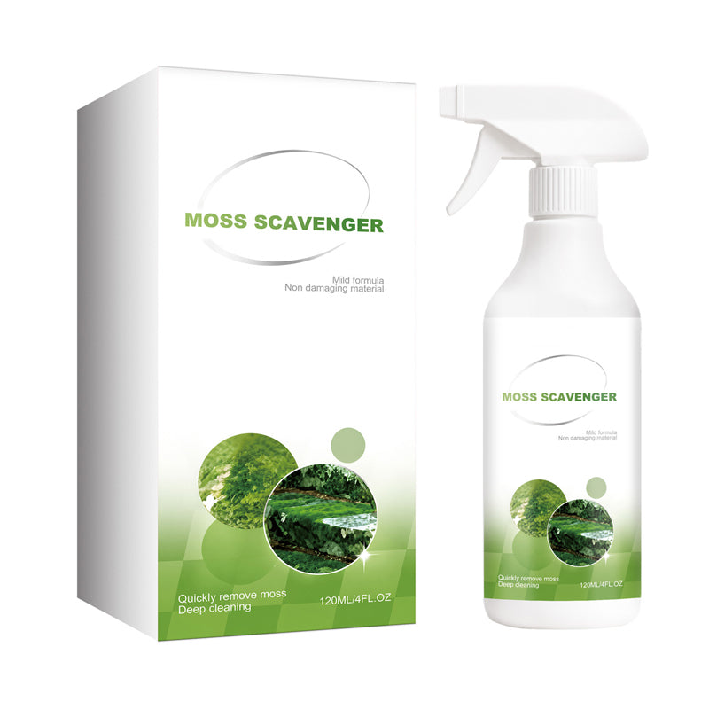 🌿 Moos- & Algenentferner Spray für Außenbereiche – Tiefenreiniger für Terrasse, Stein & Einfahrt
