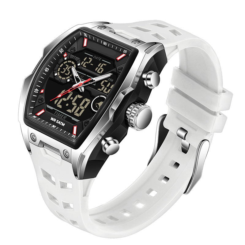 ⌚ Herren Dual-Display Sportuhr mit Leuchtzifferblatt 🏃