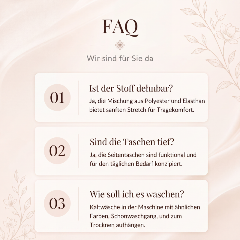 Gluschwein - 🌸🔥50% RABATT!🔥🔥Blumiges V-Ausschnitt-Kleid mit Taillendrehung – elegant und lässig für jeden Anlass