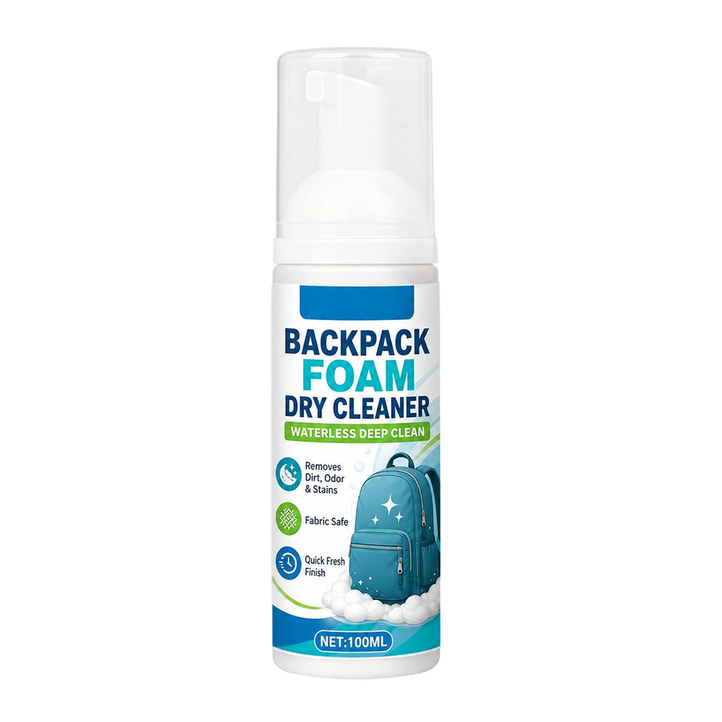 Gluschwein - Wasserloser Rucksack-Schaumreiniger – Flecken- und Geruchsentferner für Canvas- und Nylontaschen 100 ml