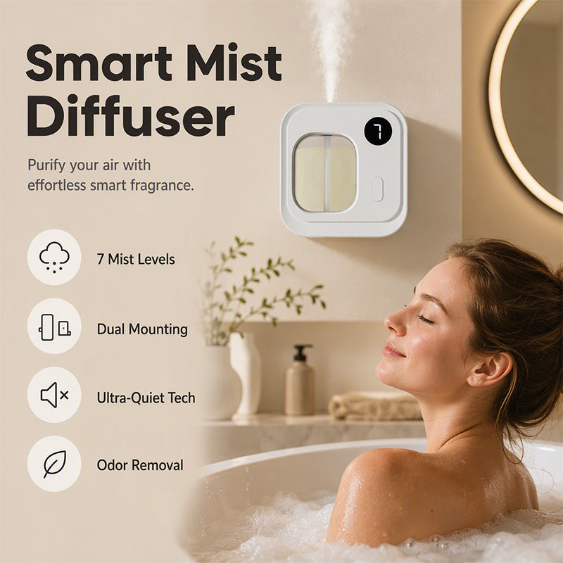 🌸💨 Intelligenter automatischer Duftdiffusor – Hebe deine Stimmung, einen Nebel nach dem anderen ✨