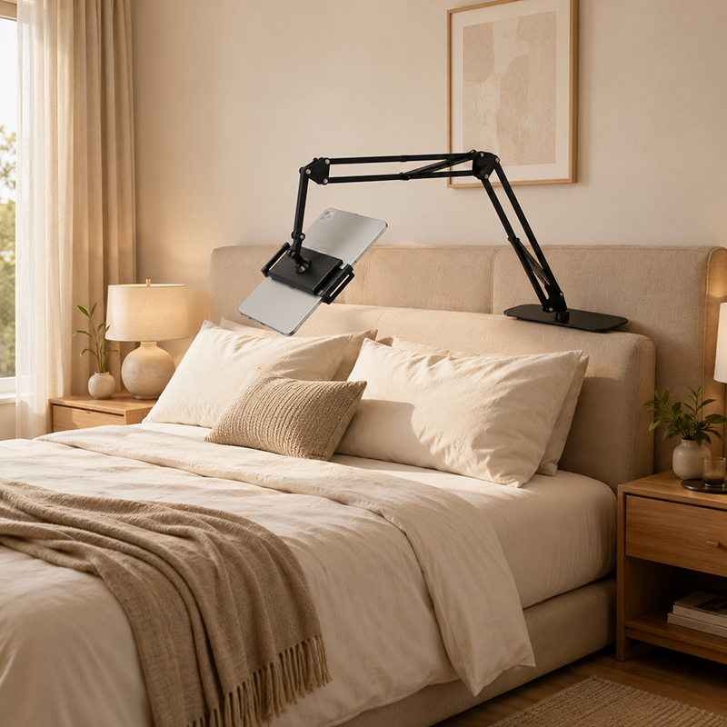 Gluschwein - 📢📢50% RABATT !!⏰Magnetischer Tablet-Ständer für das Bett mit versteckter Matratzenhalterung