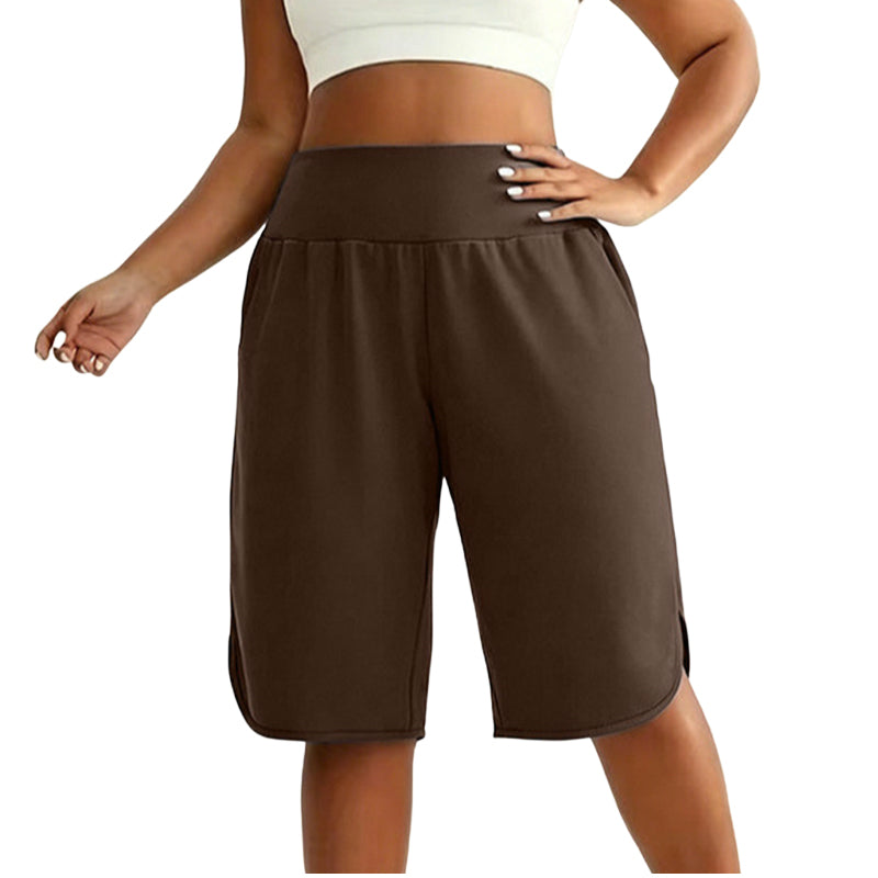 🔥Heißer Verkauf 50% Rabatt🥳💞 Über 50.000 Stück verkauft!⚡🩳Damen Freizeit Wide-Leg Shorts knielang✨
