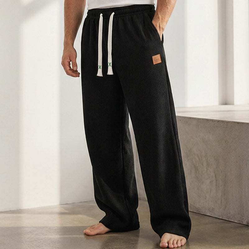 Gluschwein - 👖💨 Herren Casual Weite Bein Jogginghose – 50% RABATT! Weiches Gewebe, entspannter Schnitt, verstellbarer Bund – Streetwear-Komfort für jeden Tag. 💪