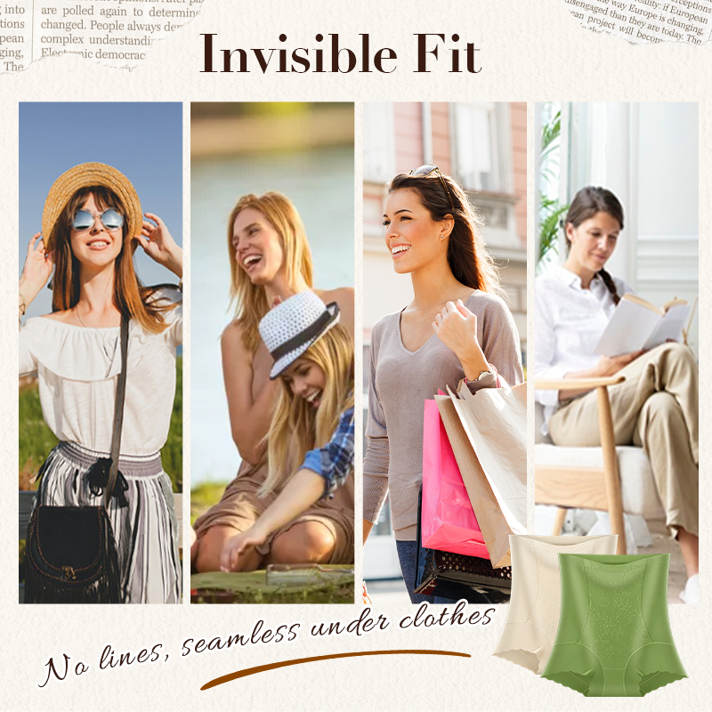 Damen nahtlose Shapewear zur Bauchkontrolle und Po-Anhebung