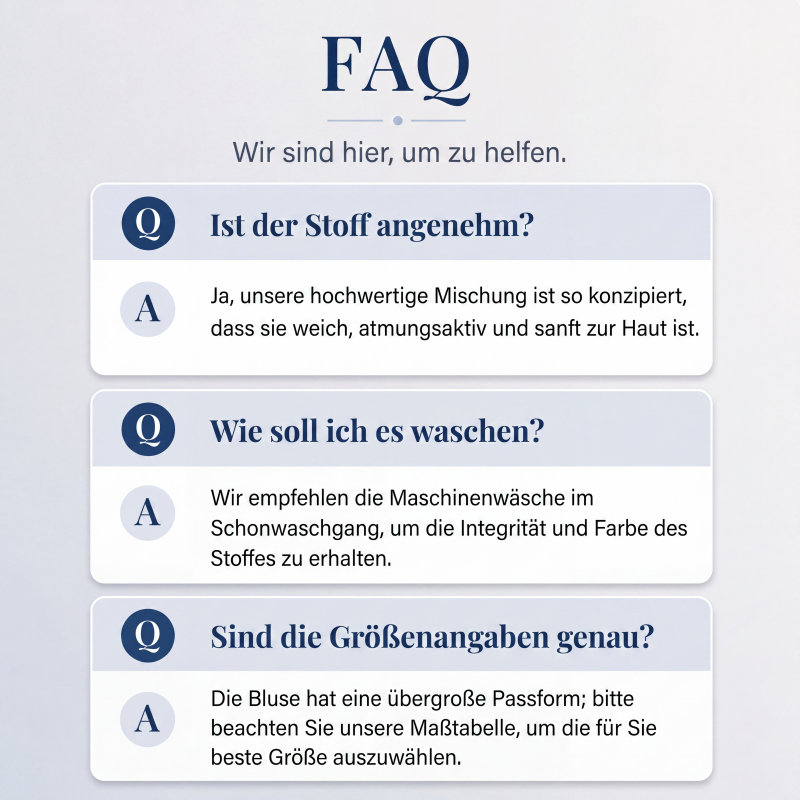 Oberteil für Damen, legeres Design mit Rundhalsausschnitt und 3/4-Ärmeln