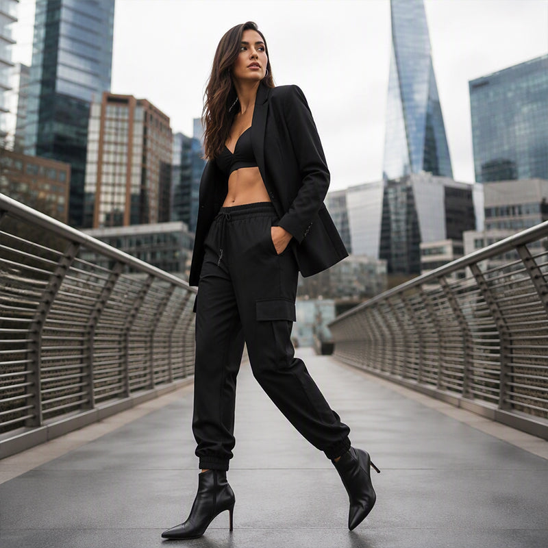 🔥 Bestseller – Jetzt besonders günstig 👖 Damen-Cargohose mit Kordelzug – Bequeme Passform, praktische Taschen & trendiger Look ✨