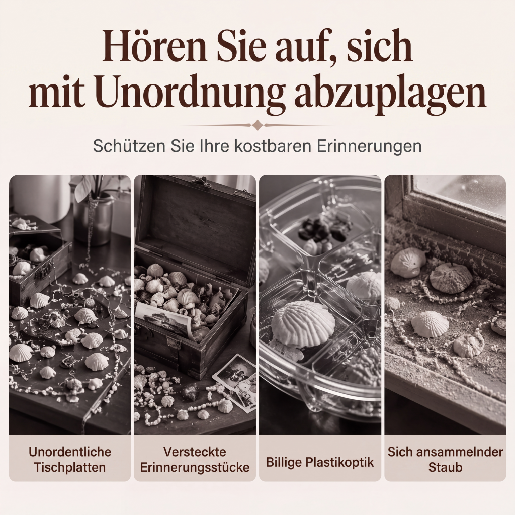 🎉 2026 Sale – Über 14.900 verkauft!🌊 Kreativer Organizer aus Holz in Form eines Meeresschildkrötenpanzers