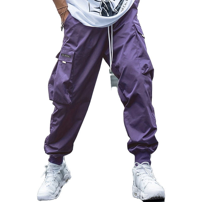 Lässige, locker sitzende Jogginghose für Herren im Vintage-Stil mit Pattentaschen