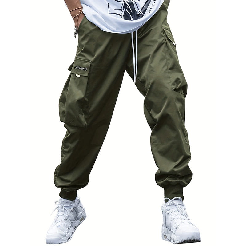 Lässige, locker sitzende Jogginghose für Herren im Vintage-Stil mit Pattentaschen