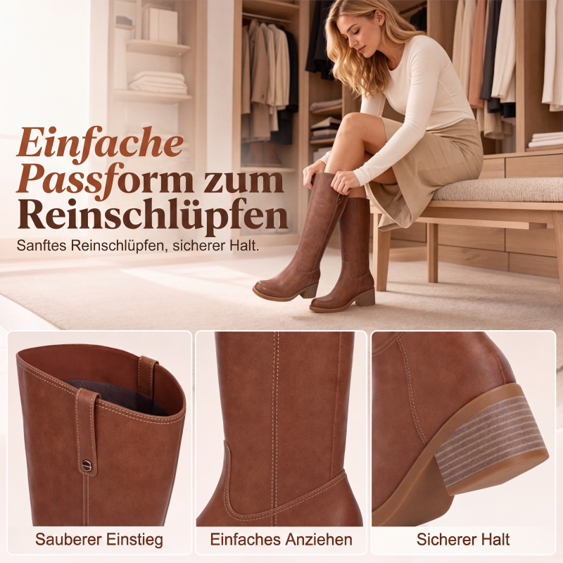 📢📢50%Rabatt!!!🎉✨Damen-Kniestiefel