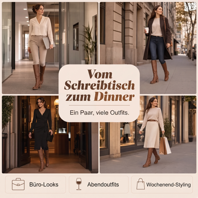 📢📢50%Rabatt!!!🎉✨Damen-Kniestiefel
