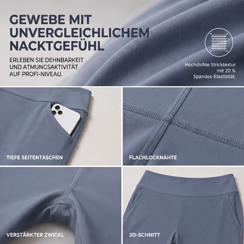 📢📢50%Rabatt!!!🎉✨Poformende Schlaghosen-Yogahosen
