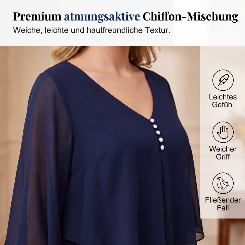Legeres Kleid mit Blumenmuster für Damen in lockerer Passform