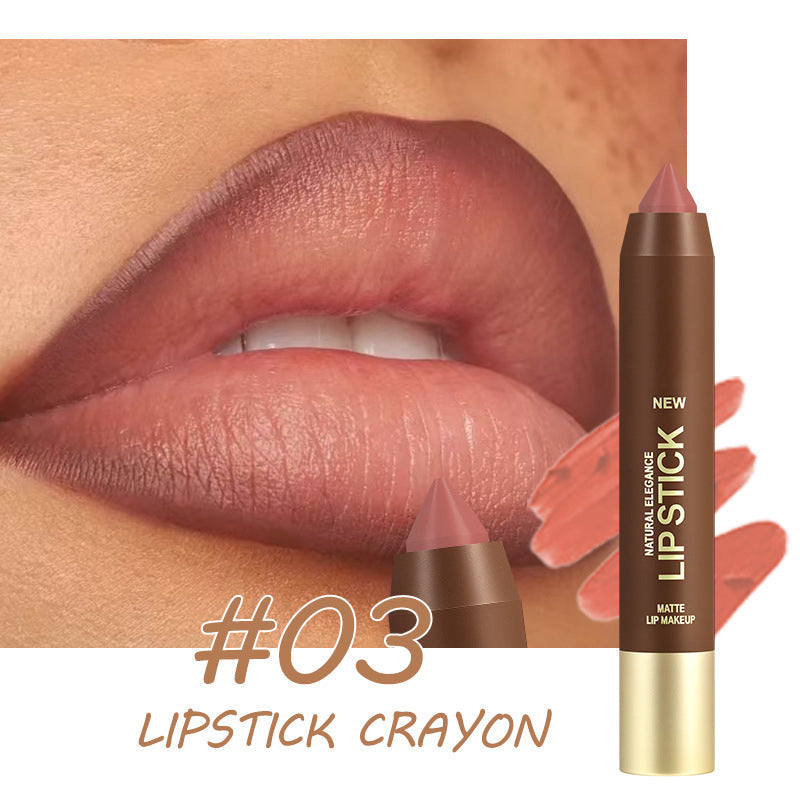 💄 KAUFE 1, ERHALTE 1 GRATIS! ✨ Matt Lippenstift-Stift für Damen – Langanhaltend, abriebfest & intensiv – Perfekt für Alltag & Party 💋