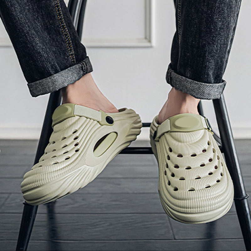 Atmungsaktive Slip-On-Sandalen für Herren