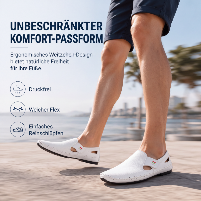 Atmungsaktive Slipper-Loafer für Herren im lässigen Stil