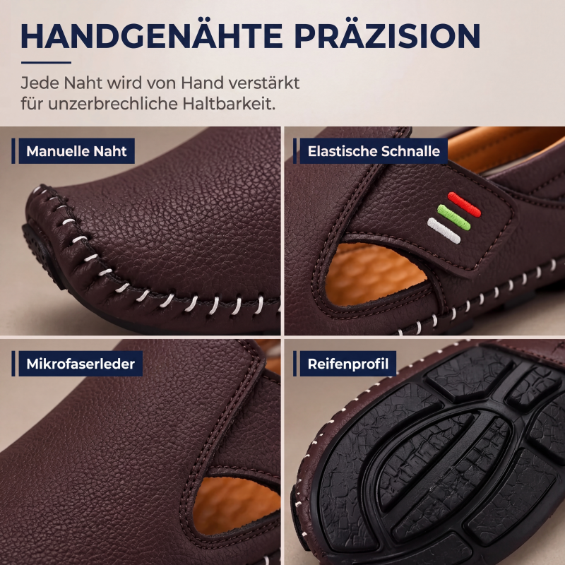 Atmungsaktive Slipper-Loafer für Herren im lässigen Stil