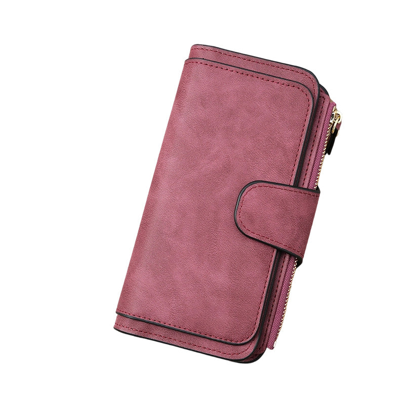 Damen-Langbörse Clutch mit mehreren Kartenfächern